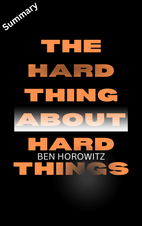 The Hard Thing About Hard Things